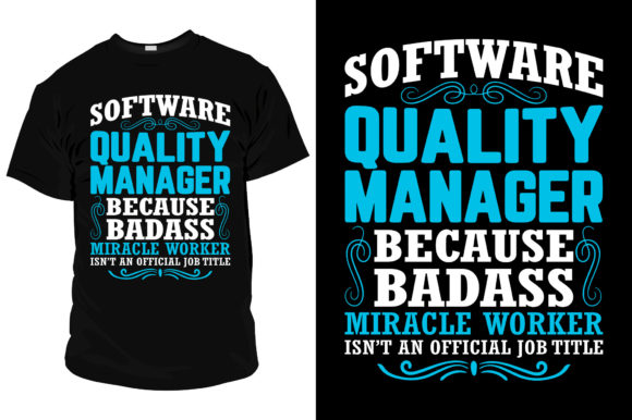 T-shirt Design Software Quality Manager