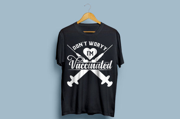 UNIQUE Vaccinated-tshirt-design